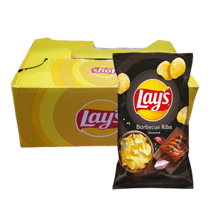 Lay's BBQ Ribs Box of 14 (Czech Republic)