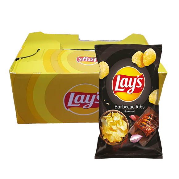 Lay's BBQ Ribs Box of 14 (Czech Republic)