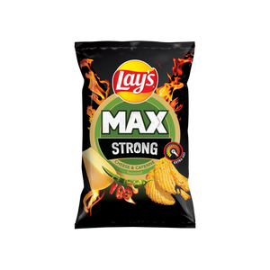 Lay's Max Strong Cheese & Cayenne (Czech Republic)