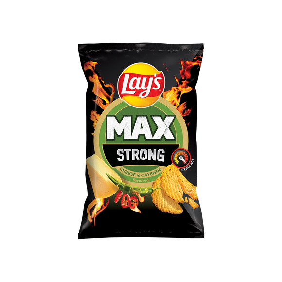 Lay's Strong Cheese & Cayenne (Czech Republic)