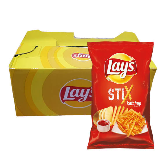 Lay's Stix Ketchup Box of 14 (Czech Republic)