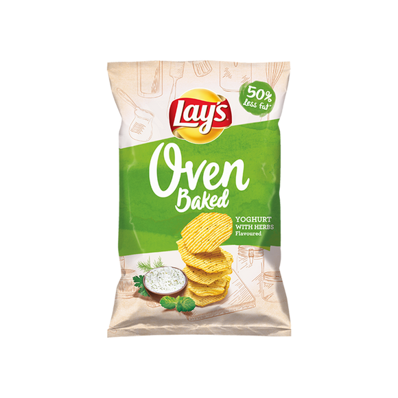 Lay's Oven Baked Yogurt with Herbs (Czech Republic)